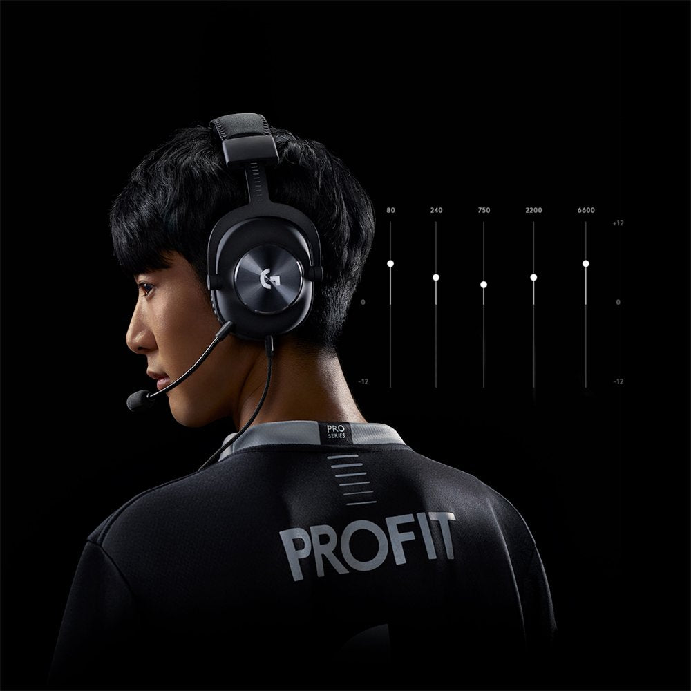 Logitech G Pro X | Bedrade Over-ear Gaming Headset | USB-A & 3.5mm | Zwart - Matmuis - Matmuis