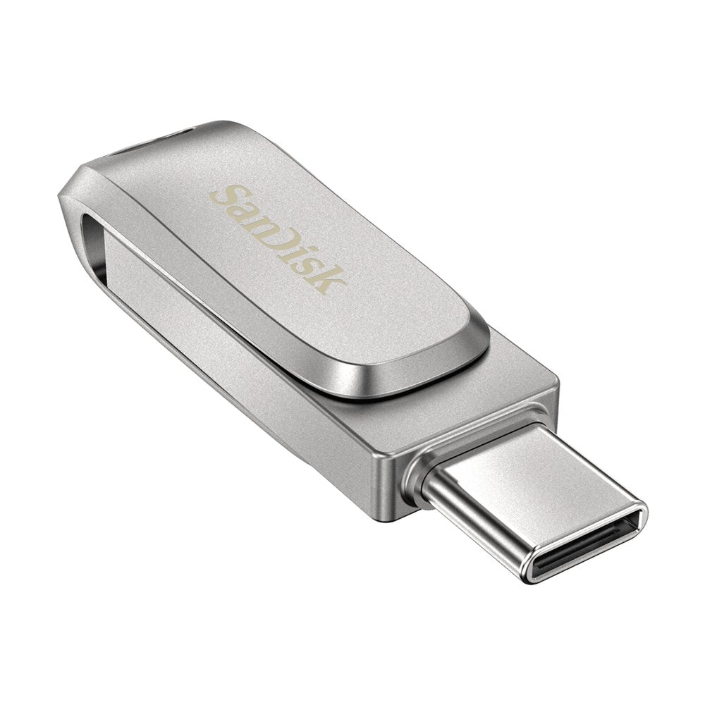 SanDisk Ultra Dual Drive | 1TB USB-C 3.2 & USB-A 3.2 Flash Drive | Roestvrijstaal - Matmuis