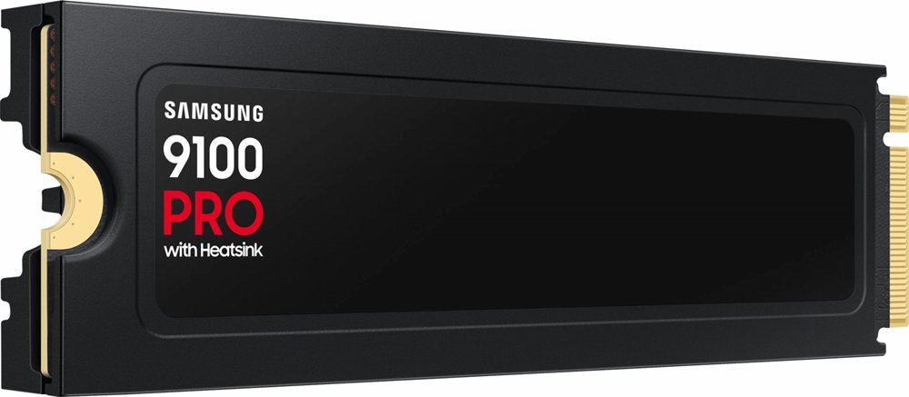Samsung 9100 PRO | 1TB NVMe SSD | M.2 | Gen5 | 14.700MB/s Lezen | 13.300MB/s Schrijven | Heatsink
