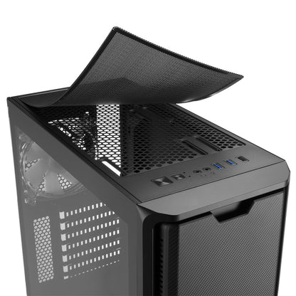 Sharkoon SK3 RGB | Midi Tower Case | Zwart - Matmuis