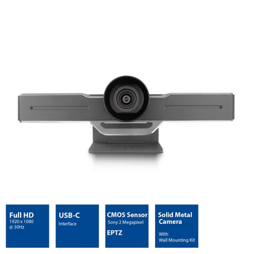 ACT AC7990 Full HD Conferentiecamera | 105° Kijkhoek | 2 Microfoons | USB | EPTZ - Matmuis - Matmuis