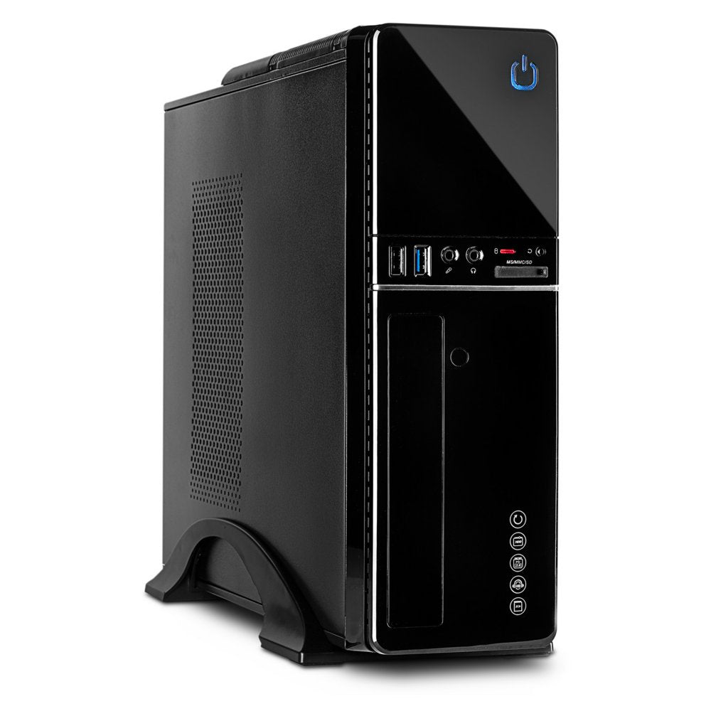 Inter-Tech IT-607 | Micro Tower Case | Zwart - Matmuis