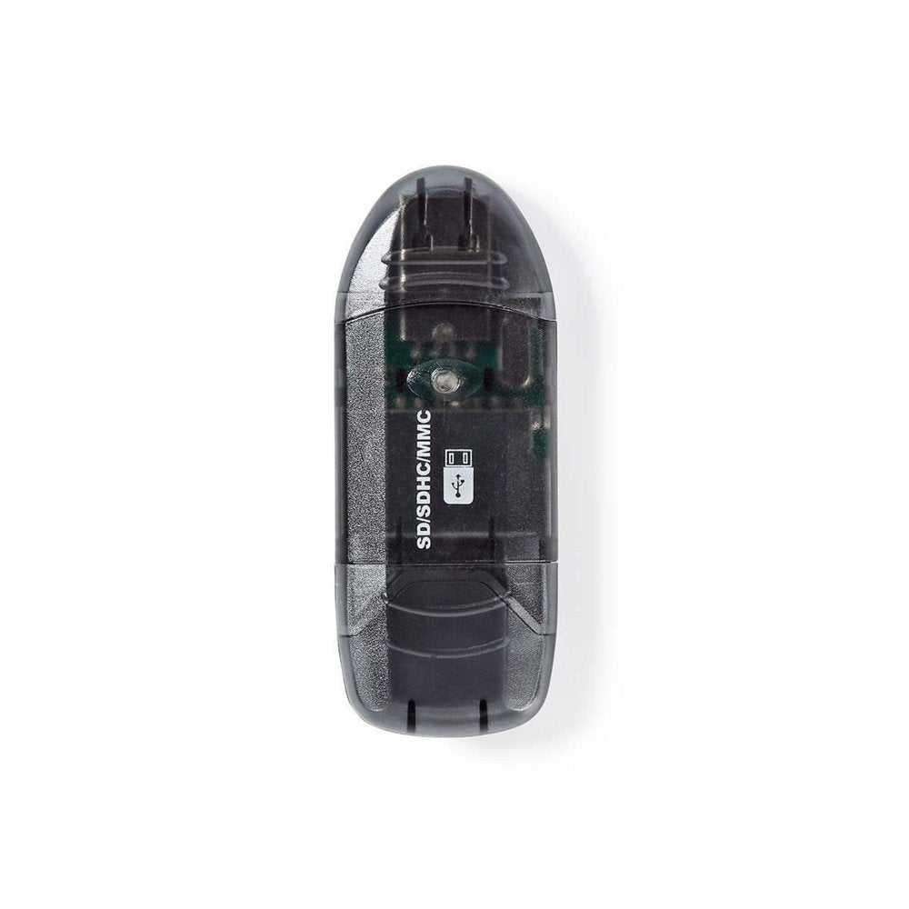Nedis CRDRU2100BK | Geheugenkaartlezer | USB 2.0 | Zwart - Matmuis