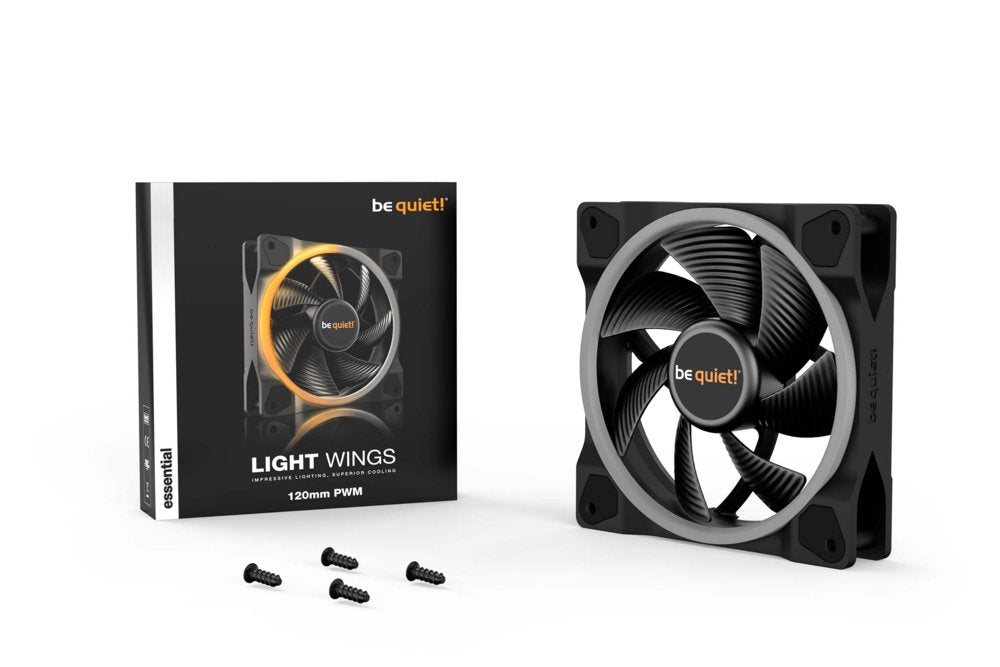 be quiet! Light Wings RGB | 120mm PWM Case Fan - Matmuis - Matmuis
