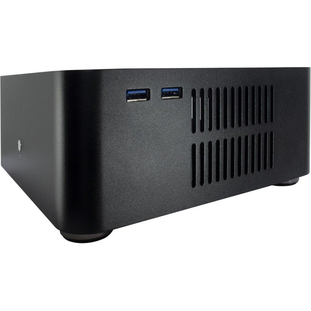 Inter-Tech ITX A80 | Mini-ITX Case | 60 Watt Voeding | Zwart - Matmuis