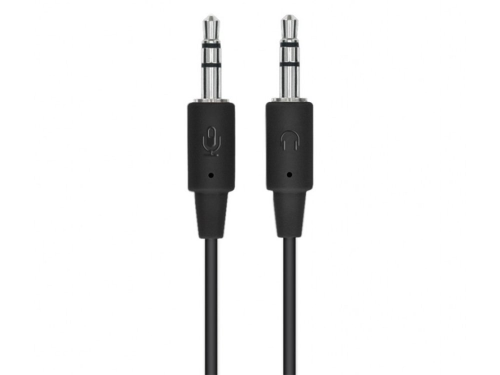Logitech H110 | On-Ear Bedrade 3,5mm Koptelefoon met Microfoon | Zwart/Zilver - Matmuis - Matmuis