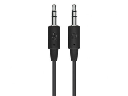 Logitech H110 | On-Ear Bedrade 3,5mm Koptelefoon met Microfoon | Zwart/Zilver - Matmuis - Matmuis