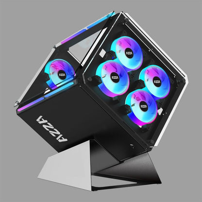 Azza Cube Case 802 | Zwart - Matmuis