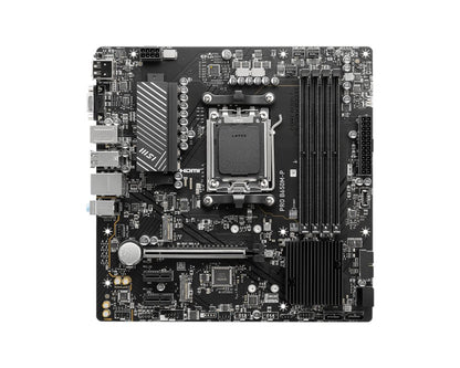 MSI PRO B650M-P | Socket AM5 | AMD B650 | 4xDDR5 | Micro-ATX | Moederbord - Matmuis - Matmuis