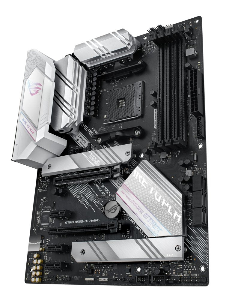 ASUS ROG STRIX B550-A GAMING | Socket AM4 | AMD B550 | 4xDDR4 | ATX | Moederbord - Matmuis - Matmuis