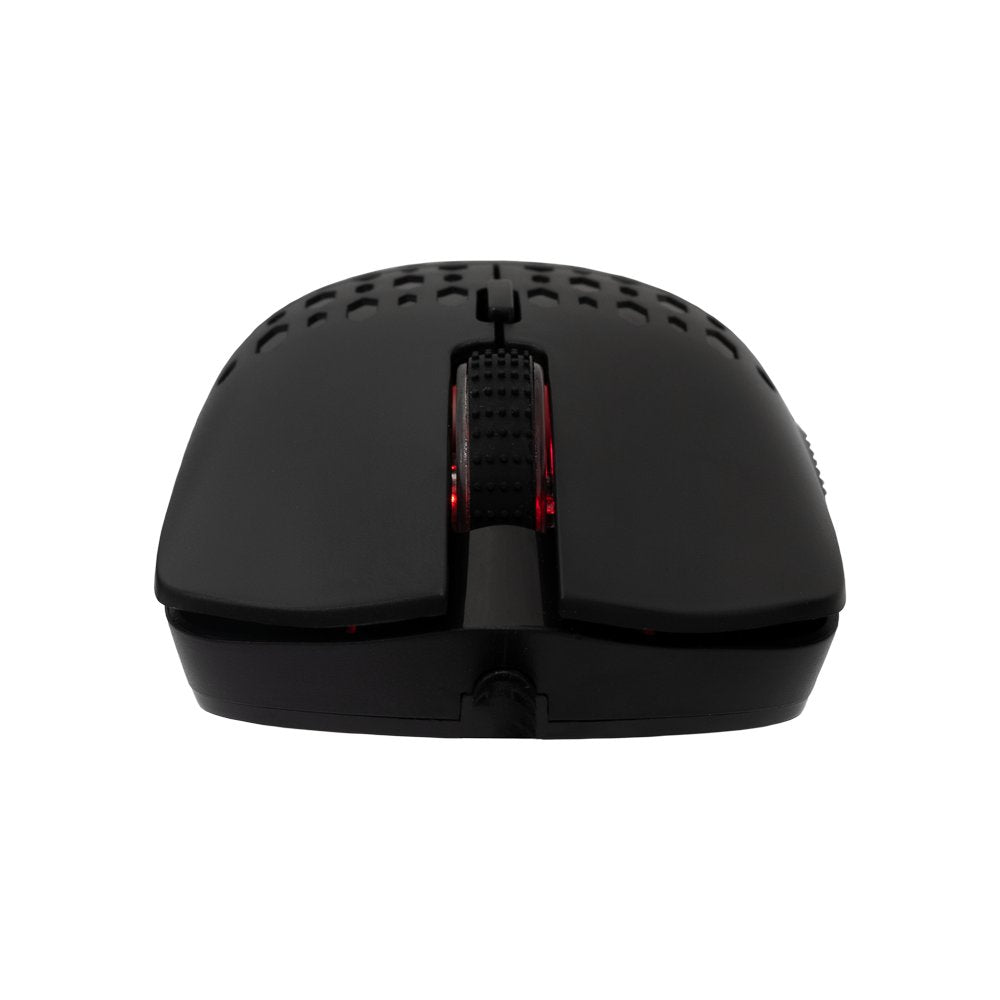 Baracuda OCTOPUS RGB | Bekabelde Gaming Muis | Rechtshandig | USB-A | 3600 DPI | Zwart - Matmuis