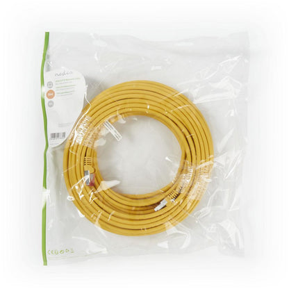 Nedis S/FTP Cat 6 Netwerkkabel | 5 m | Geel - Matmuis - Matmuis