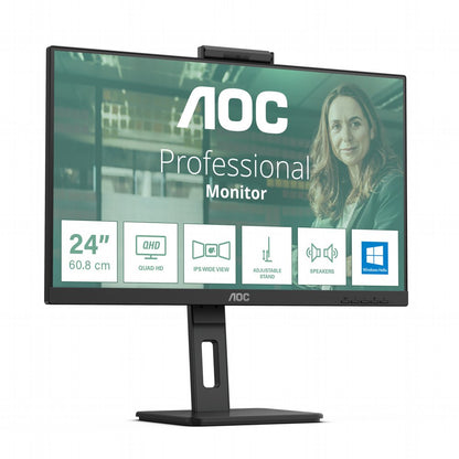 AOC 24P3CW | 23.8" Full HD IPS | 100Hz | 4ms | USB-C 65W | 5MP Webcam