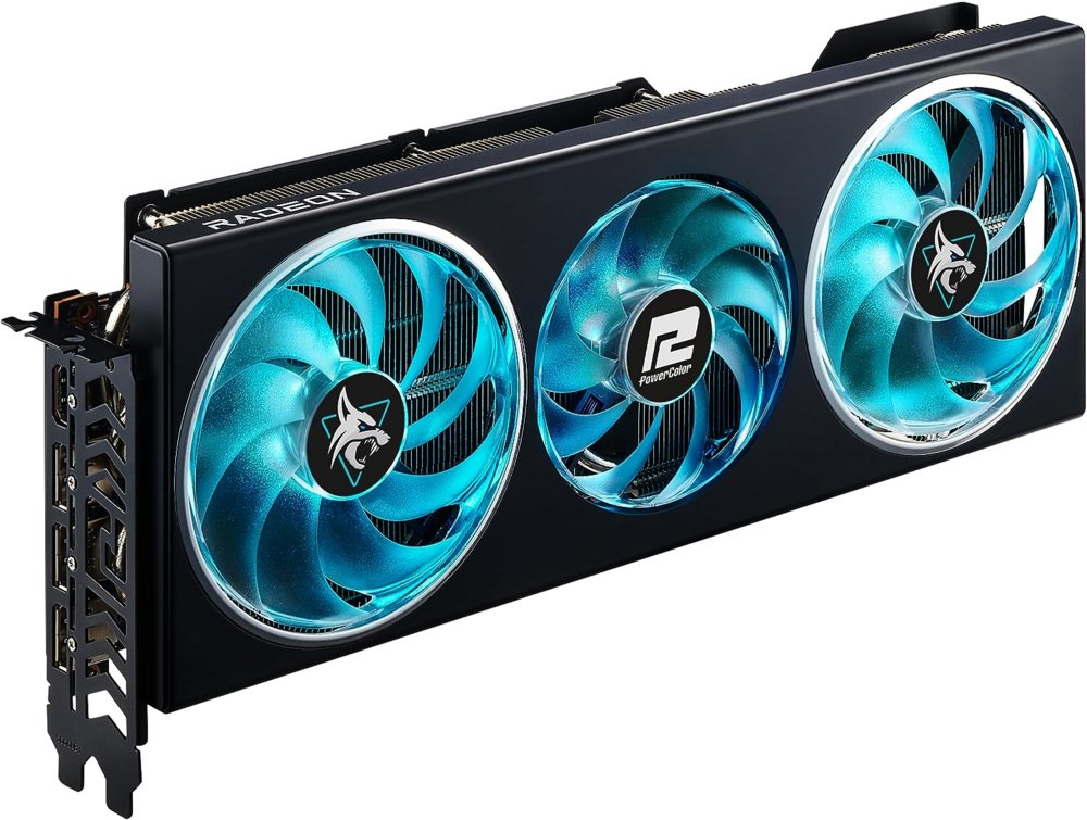 PowerColor Hellhound RX 7800 XT 16G-L/OC | 16GB GDDR6 VRAM | GPU | AMD | Overclocked - Matmuis