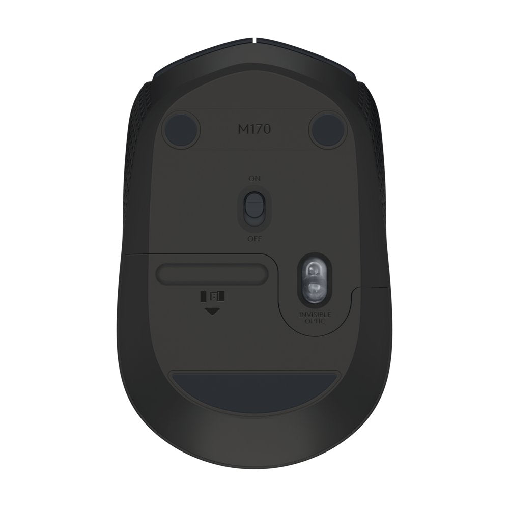 Logitech B170 | Draadloze Muis | Links- en Rechtshandig | RF | 1000 DPI | Zwart - Matmuis - Matmuis