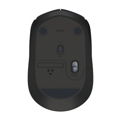 Logitech B170 | Draadloze Muis | Links- en Rechtshandig | RF | 1000 DPI | Zwart - Matmuis - Matmuis