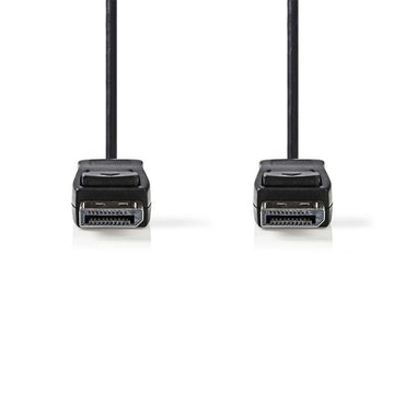 Nedis | DisplayPort Kabel | 2,0m | Zwart - Matmuis - Matmuis