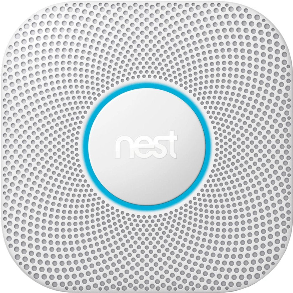 Google Nest Protect | Slimme Rook- en Koolmonoxidemelder | Batterijgevoed - Matmuis