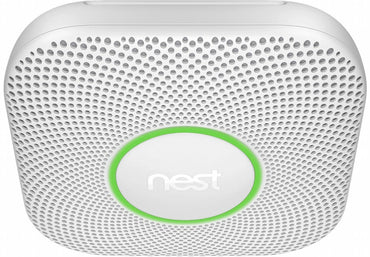 Google Nest Protect | Slimme Rook- en Koolmonoxidemelder | Batterijgevoed - Matmuis