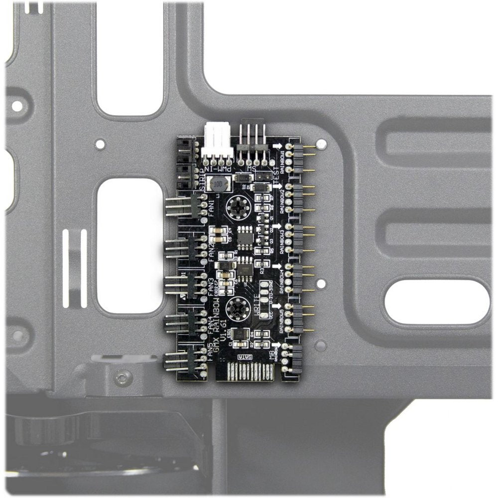 Inter-Tech X-608 Infinity | Micro Tower Behuizing | Zwart - Matmuis