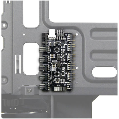 Inter-Tech X-608 Infinity | Micro Tower Behuizing | Zwart - Matmuis