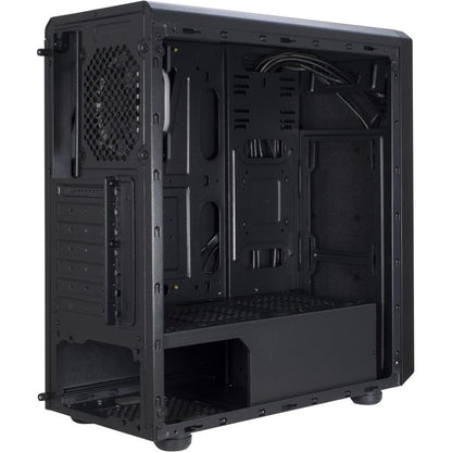 Inter-Tech C-3 Saphir RGB | Midi Tower | Zwart - Matmuis