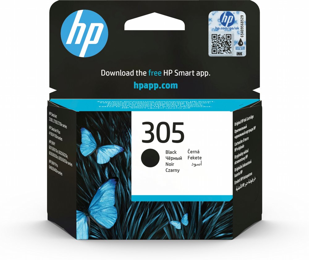 HP 305 | Originele Zwarte Inktcartridge - Matmuis - Matmuis