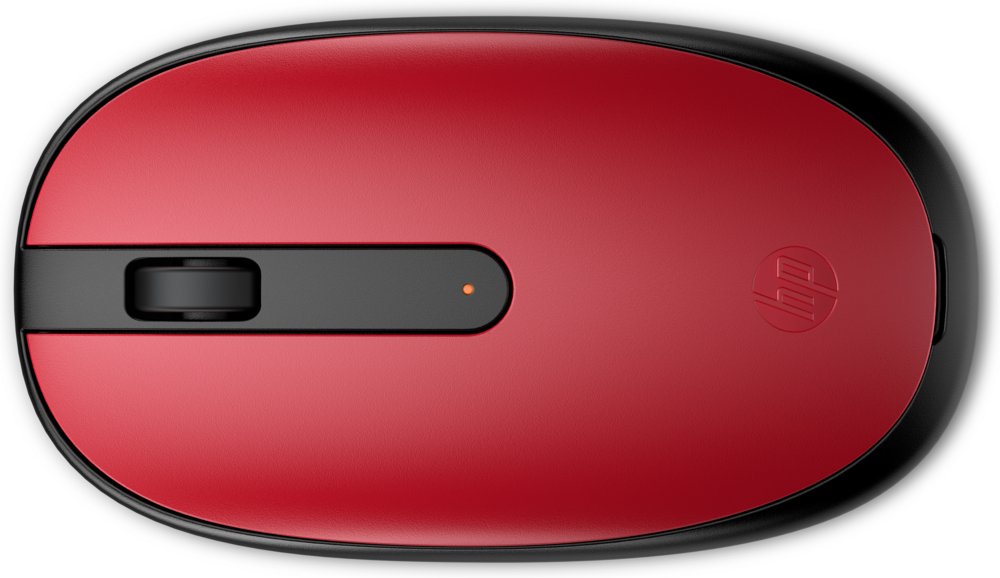HP 240 Empire Red | Bluetooth Muis | 1600 DPI | Rood/Zwart - Matmuis - Matmuis