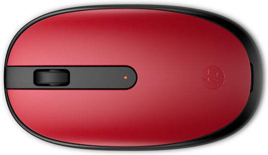 HP 240 Empire Red | Bluetooth Muis | 1600 DPI | Rood/Zwart - Matmuis - Matmuis