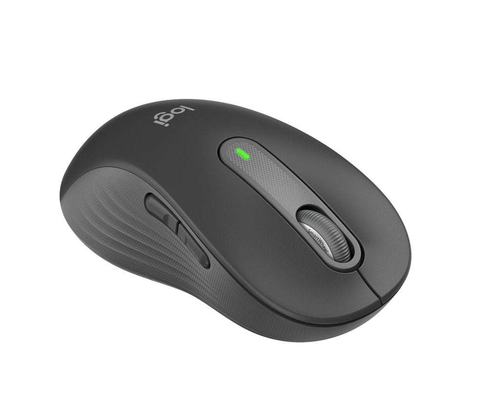 Logitech Signature M650 | Draadloze Muis | Linkshandig | RF + Bluetooth | 2000 DPI | Grafiet - Matmuis - Matmuis