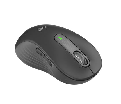 Logitech Signature M650 | Draadloze Muis | Linkshandig | RF + Bluetooth | 2000 DPI | Grafiet - Matmuis - Matmuis