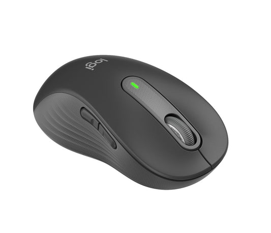 Logitech Signature M650 | Draadloze Muis | Linkshandig | RF + Bluetooth | 2000 DPI | Grafiet - Matmuis - Matmuis