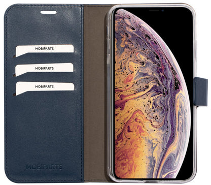 Mobiparts Classic Wallet Case | Apple iPhone XS Max | Blue - Matmuis - Matmuis