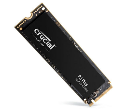 Crucial P3 Plus | 500 GB NVMe SSD | M.2 Gen4 | 4.700 MB/s Lezen | 1.900 MB/s Schrijven - Matmuis