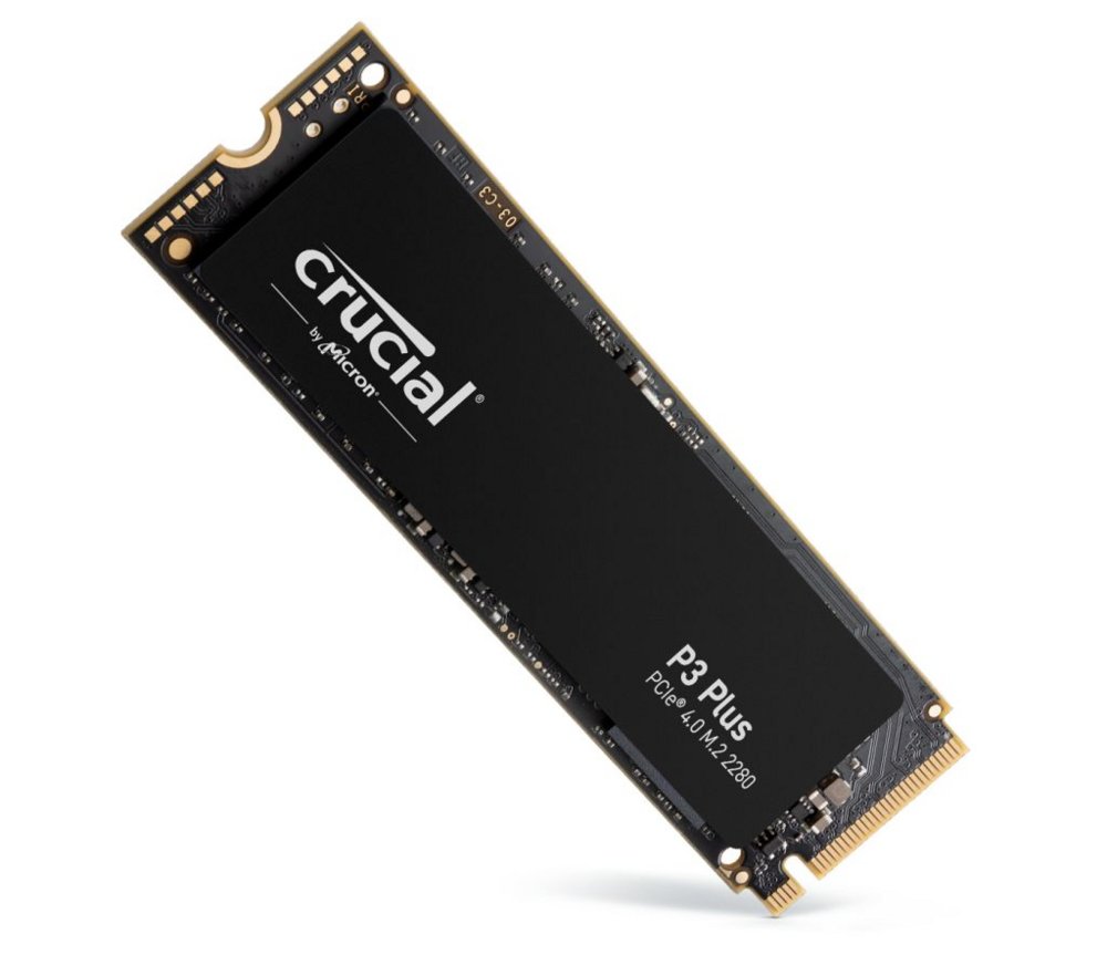 Crucial P3 Plus | 4TB NVMe SSD | M.2 Gen4 | 4.800MB/s Lezen | 4.100MB/s Schrijven - Matmuis - Matmuis