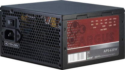 Inter-Tech Argus APS | 620 Watt ATX PSU | Power Supply | Voeding - Matmuis - Matmuis