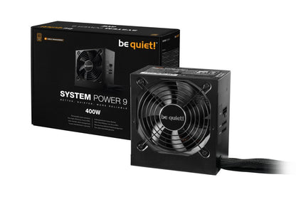be quiet! System Power 9 400W CM | 400 Watt Bronze ATX PSU | Deels Modulair | Power Supply | Voeding - Matmuis - Matmuis