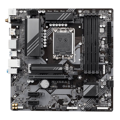 Gigabyte B760M DS3H AX (rev. 1.x) | Socket LGA 1700 | Intel B760 | 4xDDR5 | Micro-ATX | Moederbord - Matmuis - Matmuis