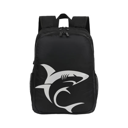White Shark SCOUT 15.6" Gaming Laptop Rugzak | Zwart/Zilver - Matmuis
