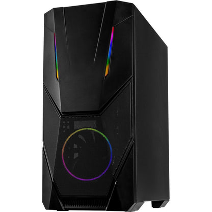 Inter-Tech IT-3303 Hornet RGB | Midi Tower Case | Zwart - Matmuis