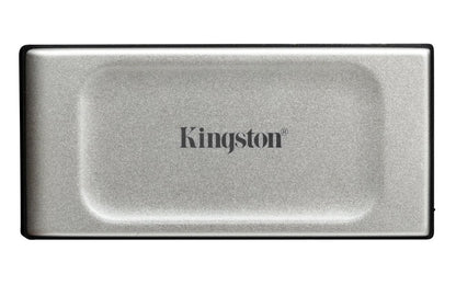Kingston XS2000 | Externe SSD | 2000GB | USB 3.2 Gen 2x2 | Compact & Snel | Zilver/Zwart - Matmuis
