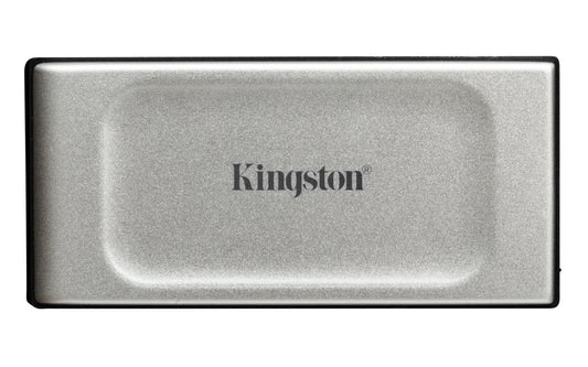 Kingston XS2000 | Externe SSD | 2000GB | USB 3.2 Gen 2x2 | Compact & Snel | Zilver/Zwart - Matmuis