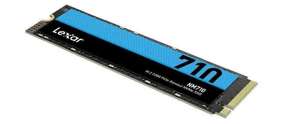 Lexar NM710 | 2TB NVMe SSD | M.2 Gen4 | 4.850MB/s Lezen | 4.500MB/s Schrijven - Matmuis - Matmuis