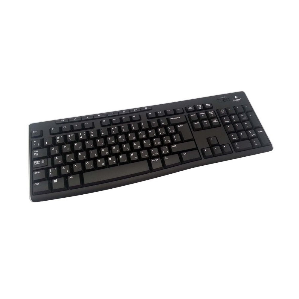 Logitech K270 | Draadloos Toetsenbord RF | QWERTY Engels | Zwart - Matmuis - Matmuis