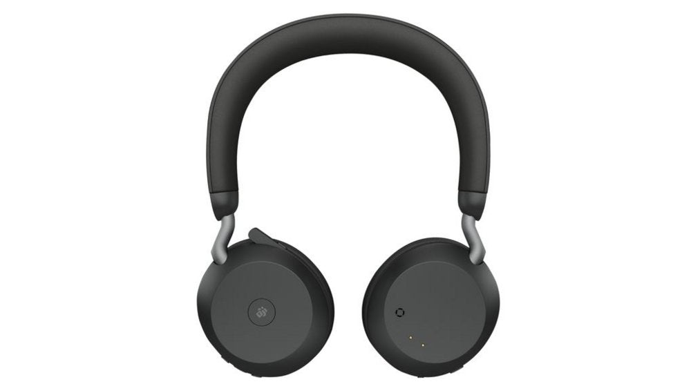 Jabra Evolve2 75 | Draadloze Headset USB-C Adapter | MS Teams | Zwart - Matmuis - Matmuis