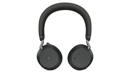 Jabra Evolve2 75 | Draadloze Headset USB-C Adapter | MS Teams | Zwart - Matmuis - Matmuis