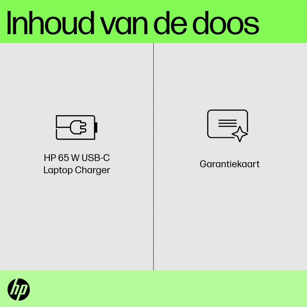 HP 671R2AA | USB-C Notebook Lader | 65 Watt - Matmuis - Matmuis