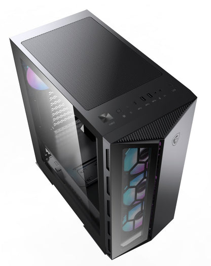 MSI MPG Gungnir 110R RGB | Midi Tower Case | Zwart - Matmuis