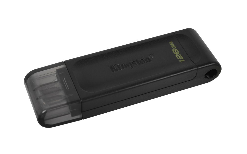 Kingston DataTraveler 70 | 128GB USB-C 3.2 Flash Drive | Zwart - Matmuis - Matmuis