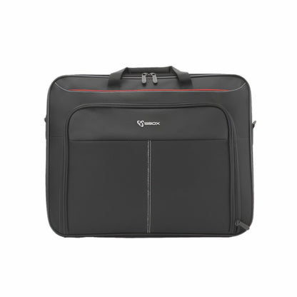 SBOX Hong Kong 17.3" Laptoptas | Topload | Zwart - Matmuis - Matmuis